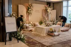 Royale Chulan Kuala Lumpur majlis tunang design reference with intimate engagement family seating and ring tray